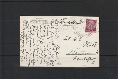 Reich postkarte stempel - postkarte,