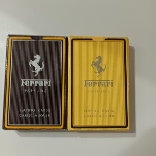 Ferrari parfums spielkarten - ferrari,