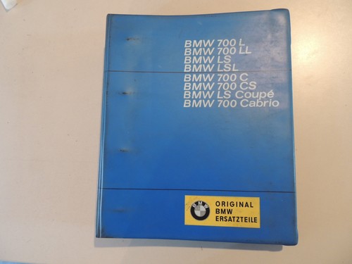 Ersatzteilkatalog bmw 700 - ersatzteilkatalog,