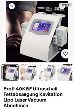 Profi 40K RF Ultraschall Fettabsaugung KavitationLipo Laser VacuumAbnehmen