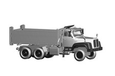 ACE Arwico 882333 - 1/87 Saurer D330N 6x6 Kipper, Version KIBAG, blau - Neu