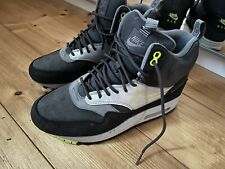 Nike Air Max 1 Mid Sneakerboot, waterproof, Gr.38,5 US 7,5 UK 5 silber, volt