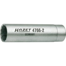 HAZET Zündkerzenschlüssel L.64mm Länge 64 mm 4k.hohl 10mm SW14 4766-2