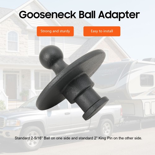 Zoll gooseneck kugeladapter - 2,