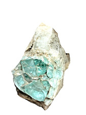 Aquamarin kristallstufe - aquamarin,