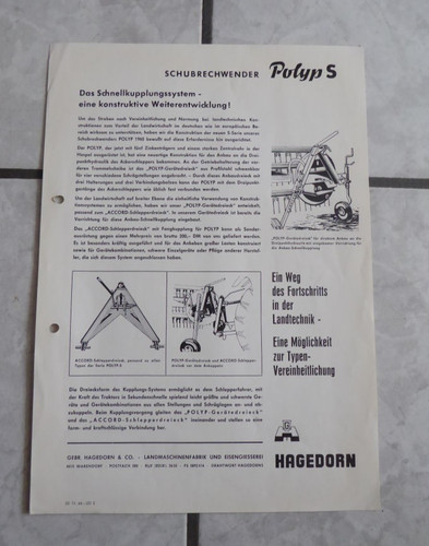 Hagedorn schubrechwender polyp - schubrechwender,