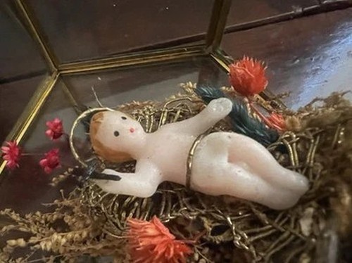 Kind jesus aus wachs - kind,