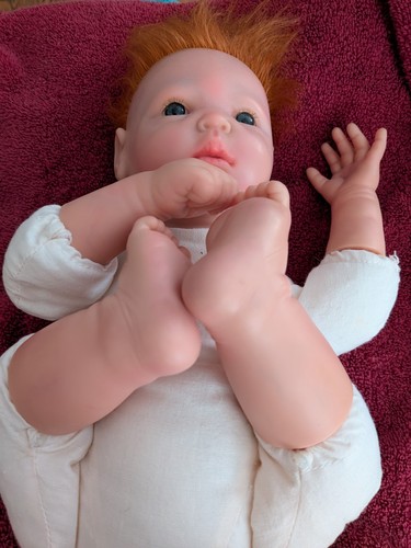 Reborn pat secrist baby - baby, doll