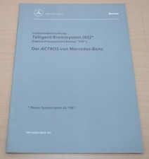 Mercedes Benz Telligent BS EPB Elektro Bremse Actros LKW Werkstatthandbuch