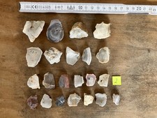 Steinzeit Silex Schaber Jurahornstein 22 Stücke Neolithikum (D) B-Ware