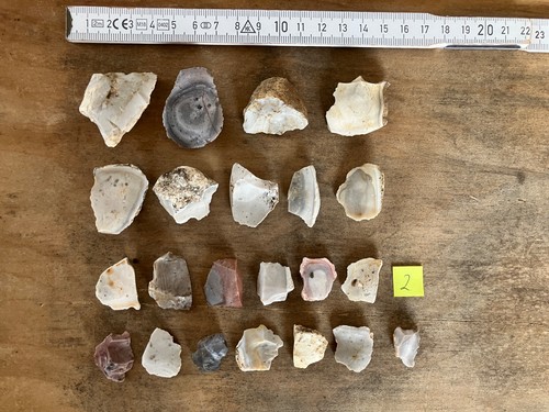 Steinzeit jurahornstein silex - jurahornstein, (silex
