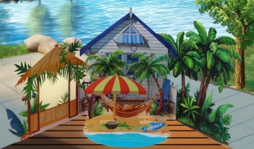 Handgemachte pop - 3d,