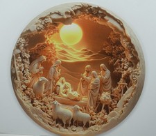 Holzteller flach heilige