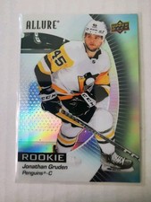 Jonathan Gruden 2023/24 Allure Hockey Black Rainbow Rookie Pittsburgh Penguins 