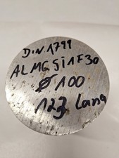 Aluminium Rund 100,  123mm