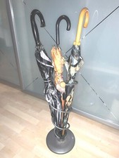 Regenschirmständer Ständer Schirmständer Landhaus Metall Schirmhalter Holz Buche