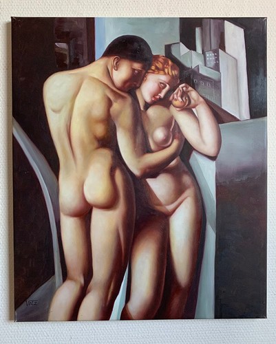 ölgemälde adam and - ,