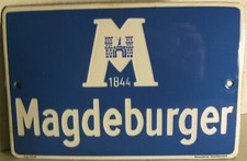 Versicherungsschild-Magdeburge