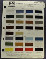 1973 Buick/Opel Paint Chip