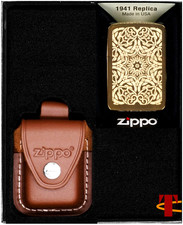 ZIPPO Feuerzeug & Lederetui