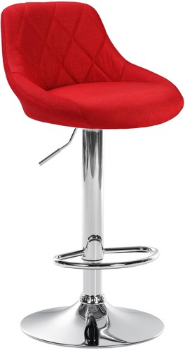 Barhocker lazio stoff chrom - barhocker,