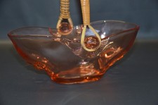 Alte Glasschale - Pressglas? - Oval - 24 x 17 x 9,5 cm