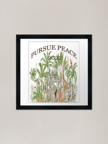 Pursue peace - pursue,