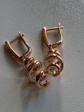 Ohrringe mit 585 Stempel