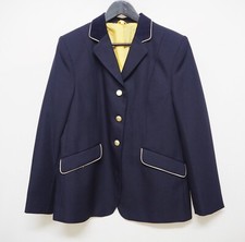 ELT Paris Turnierjacke Gr. 40 Turnier Reitjacke Showjacket Reitjacket blau Samtk