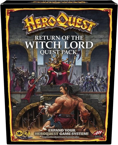 Avalon hill hero quest - quest, return