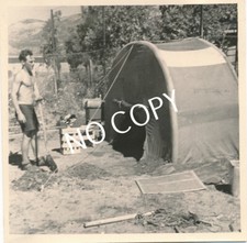 Foto WK II Soldat halbnackt im