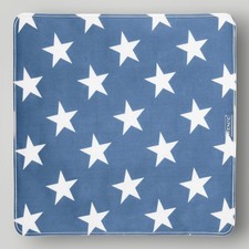 WENKO Duscheinlage Stella Dunkelblau - Antirutschmatte mit Saugnäpfen BAD