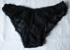 DDR Dessous Slip schwarz
