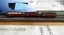 Modellbahn Spur TT, 3 offene Güterwagen mit Ladegut von Tillig 2x und BTTB 1x