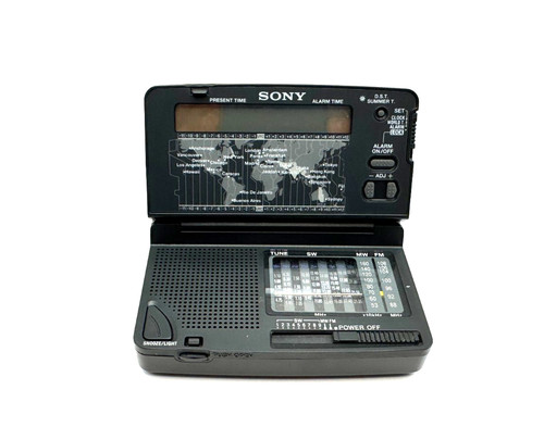 Sony icf sw12 world time - sony,