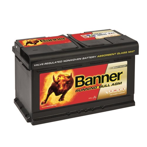 Autobatterie banner running - banner,