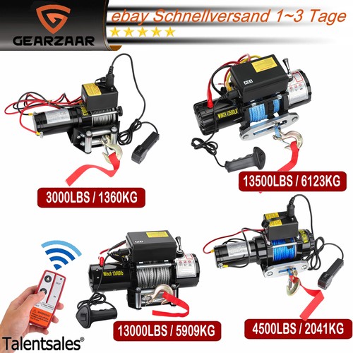12v elektrische seilwinde - 12v,