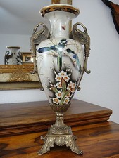 Luxus Blumenvase Porzellan