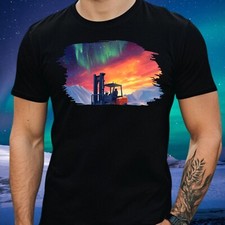 Herren T-Shirt Gabelstapler