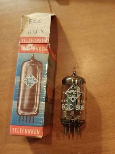 Valvola ecc808 telefunken - ecc808,
