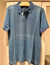 Bogner Herren Poloshirt, jeansblau, Gr. XL