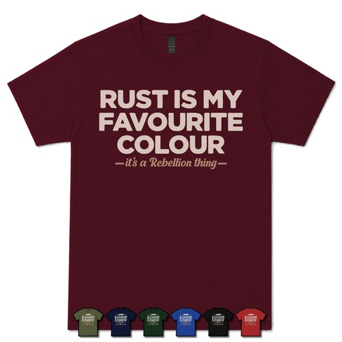 Rust favorite colour - is,