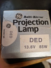 Projektor Lampe DED 13,8 V  Volt 85 W  Multi – Mirror  Projection Lamp  USA NOS