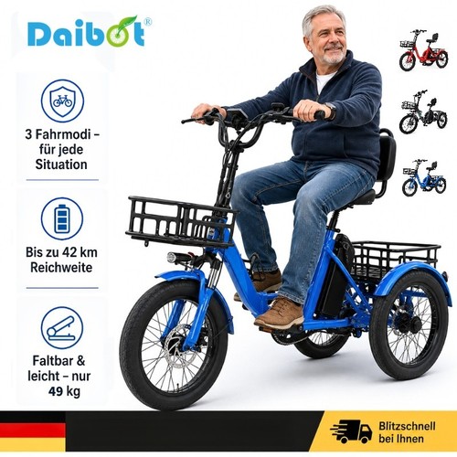 Daibot 350w elektro dreirad - daibot,
