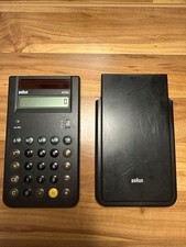Braun Solar Taschenrechner Type 4777 f 871 - B mit Case