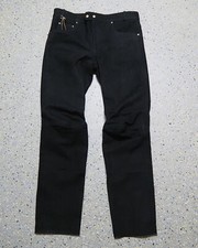 Nubuk Leder Motorrad Biker Hose Lederjeans black lange Lederhose Neu 