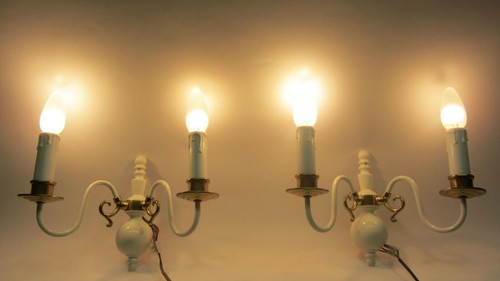 Paar padberg wandlampe - paar, j.padberg