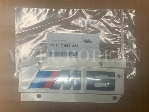 E63 e64 heckemblem m6 - m6,