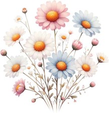 Aquarell Gänseblümchen Blume