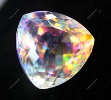 A++ Rainbow Mystic 59 Kt Topas